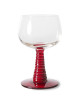 Swirl Wijnglas Hoog | rood