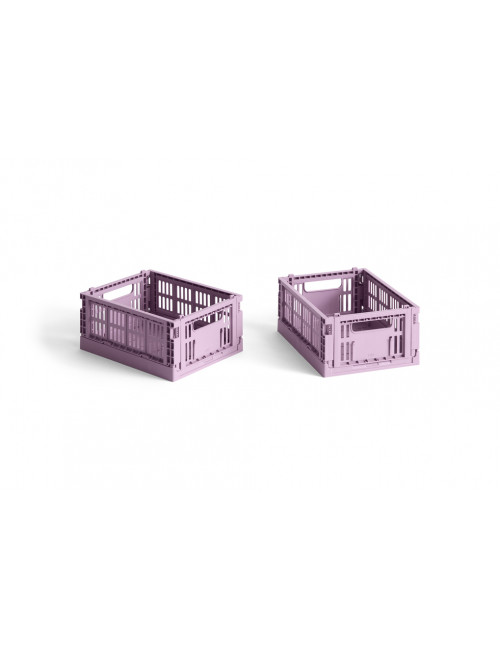 Plooibox Mini (set van 2) | dusty rose