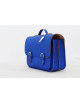 Lederen Boekentas Classic | cobalt