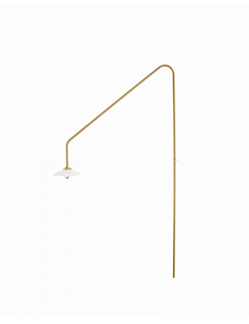 Muurlamp N°4 | messing/goud