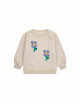 Baby Sweatshirt | pansy flowers