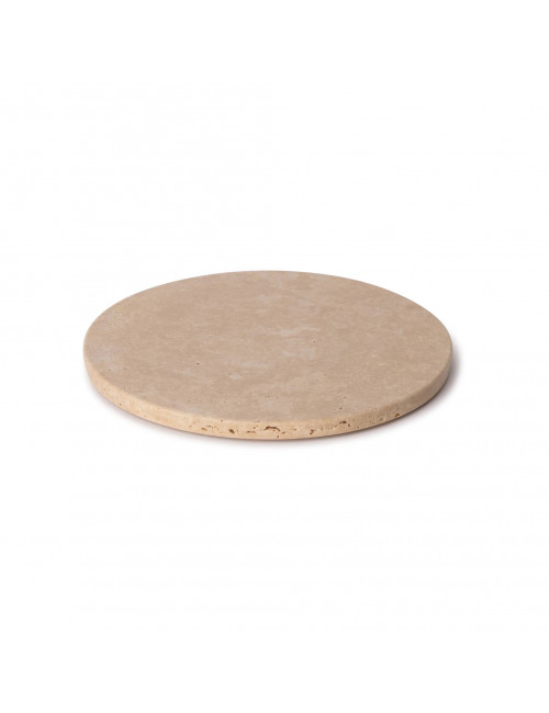 Rond Travertin Dienblad Ø20cm