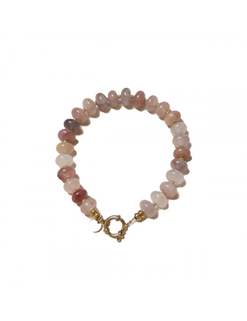 Armbandje Natural Jade | goud