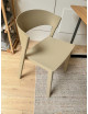 Showroomset 4 x Cover Side Chair | dark beige