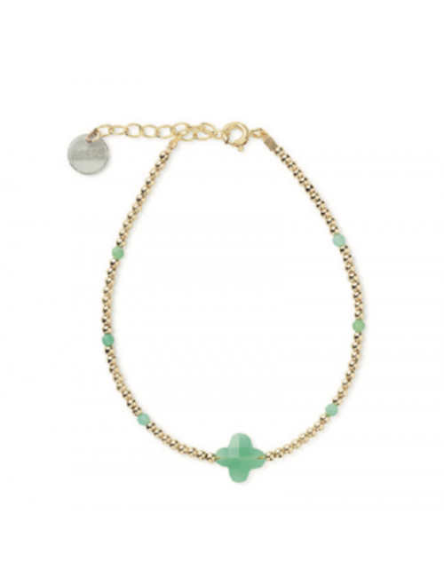 Armband Coiba Lucky | green calcite