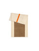 Badhanddoek 70x140cm | orange/honey