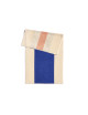 Badhanddoek 70x140cm | royal blue/peach