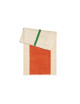 Badhanddoek 50x100cm | orange/green