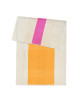 Strandlaken 90x180cm | sunny yellow/pink