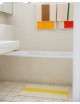 Badmat 50x80cm | yellow/peach