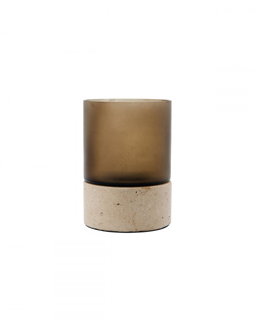 Kandelaar H14 cm | bruin