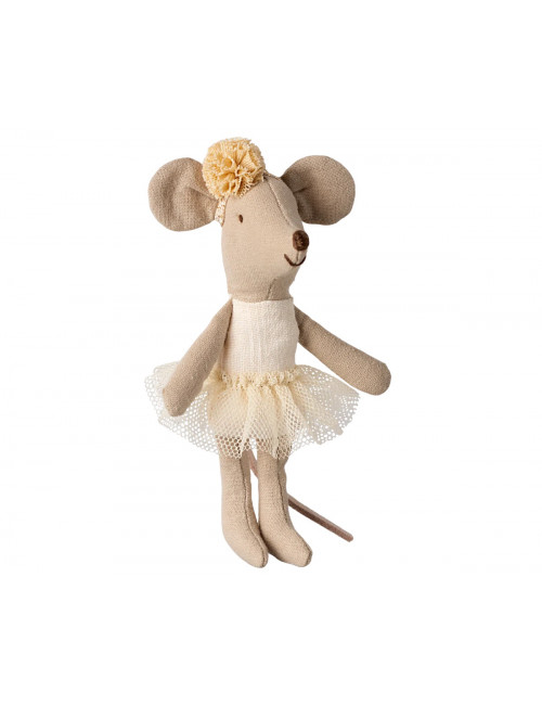 Ballerina Muis Kleine Zus | off white