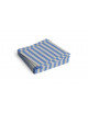 Servetten Lunch | grey/blue pillar