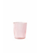 Geribbeld Glas | pink