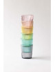 Geribbeld Glas | pink