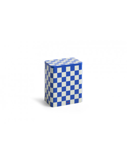 Tin Container | large/blue/off-white