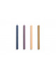 Hexagon Candle (set van 4) | dark