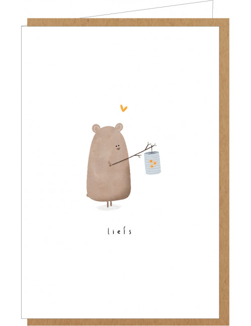 Wenskaart nr. 105 | liefs