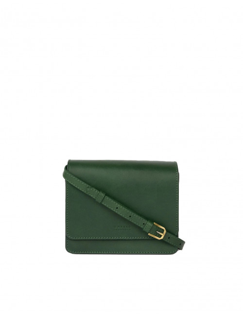 Handtas Audrey Mini | pine green/classic leather