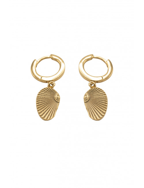 Oorbellen Helios Hoops | goud