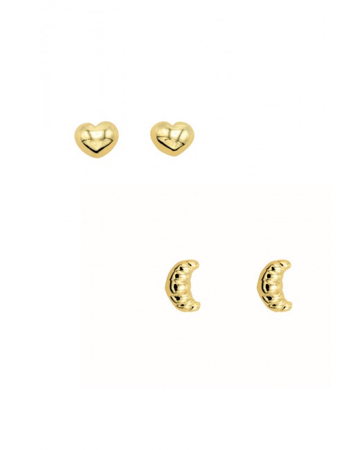 Bonjour Amour Studs | goud