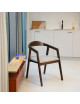 Armand Dining Chair | brown/almond beige