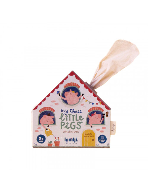 Houten Speelgoed My 3 Little Pigs