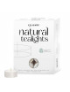 Natuurlijke Theelichten (set van 40) | vegan/6branduren