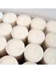 Natuurlijke Theelichten (set van 40) | vegan/6branduren