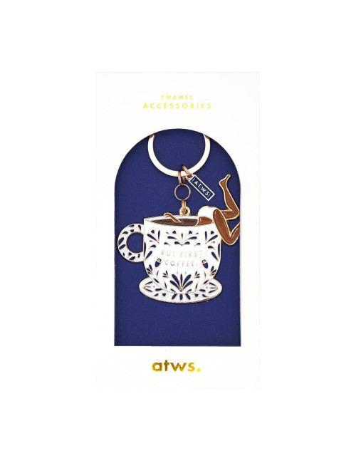 Sleutelhanger | but first coffee