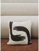 Pose Kussen | coffee/undyed
