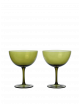 Cocktailglazen Host (set van 2) | moss green