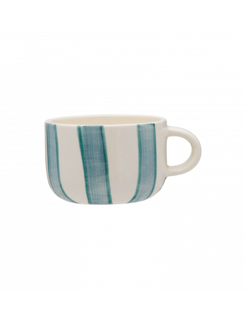 Cappuccino Mok | powder striped