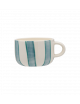 Cappuccino Mok | powder striped