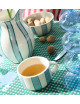 Cappuccino Mok | powder striped
