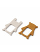 Jonathan Bijtspeeltje (2 pack) | sandy/golden caramel