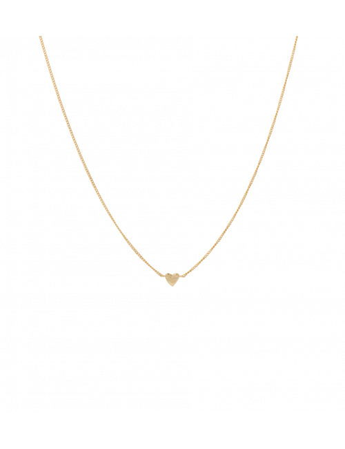 Halsketting Goud | heart beat