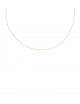 Halsketting Goud 48 | anchor plain