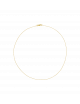 Halsketting Goud 48 | anchor plain