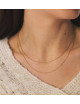 Halsketting Goud 48 | anchor plain