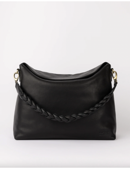 Handtas Sienna (large) | black soft grain leather