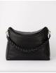 Handtas Sienna (large) | black soft grain leather