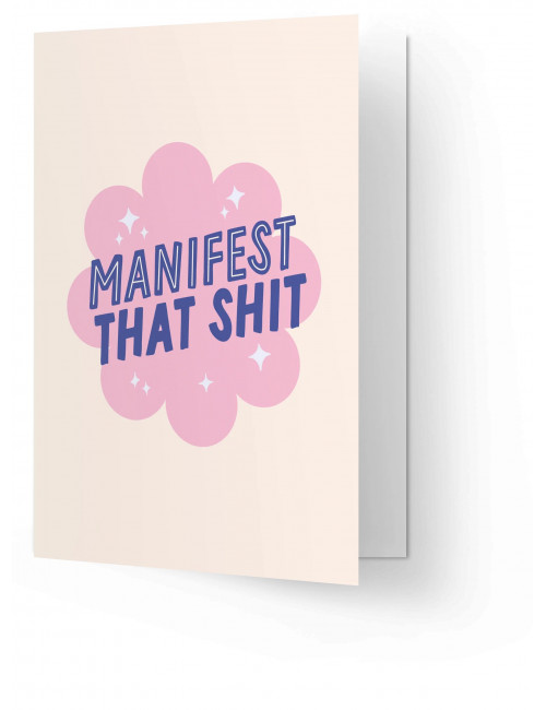 Wenskaart | manifest that