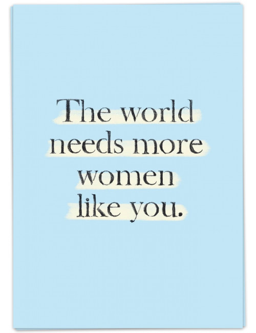 Wenskaart | women like you