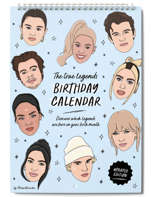 Verjaardagskalender | legends/updated