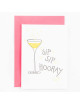 Wenskaart | sip sip hooray