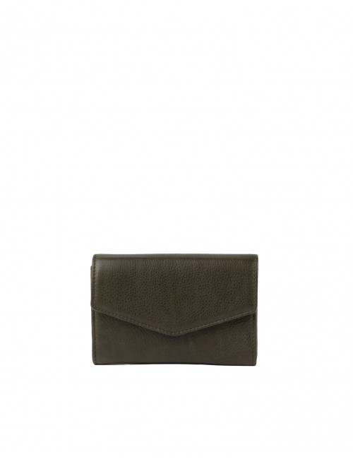 Jo's Portemonnee OMBxLanius | dark olive/soft grain