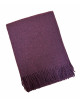 Wollen Plaid 140 x 200 cm | aubergine