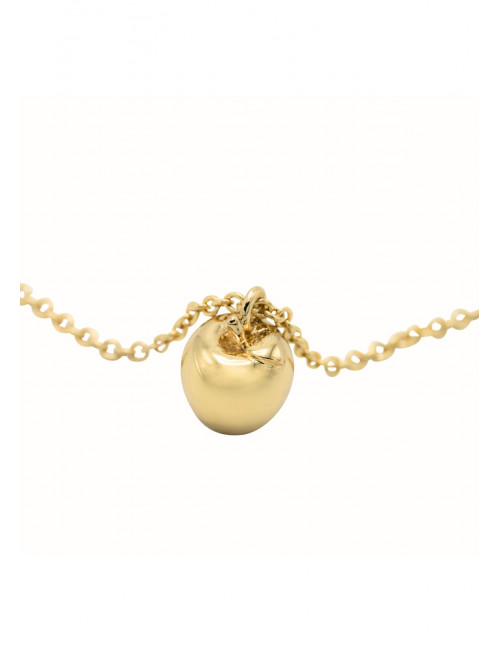Halsketting Apple New York | goud