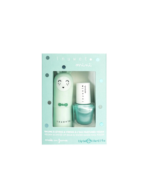 Duo Set Lippenbalsem & Nagellak | turquoise